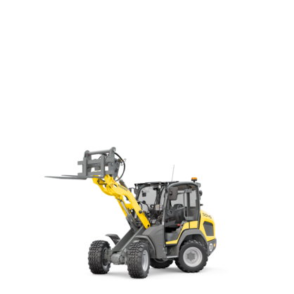 A rendering of the wheel loader 5045 from Kramer.